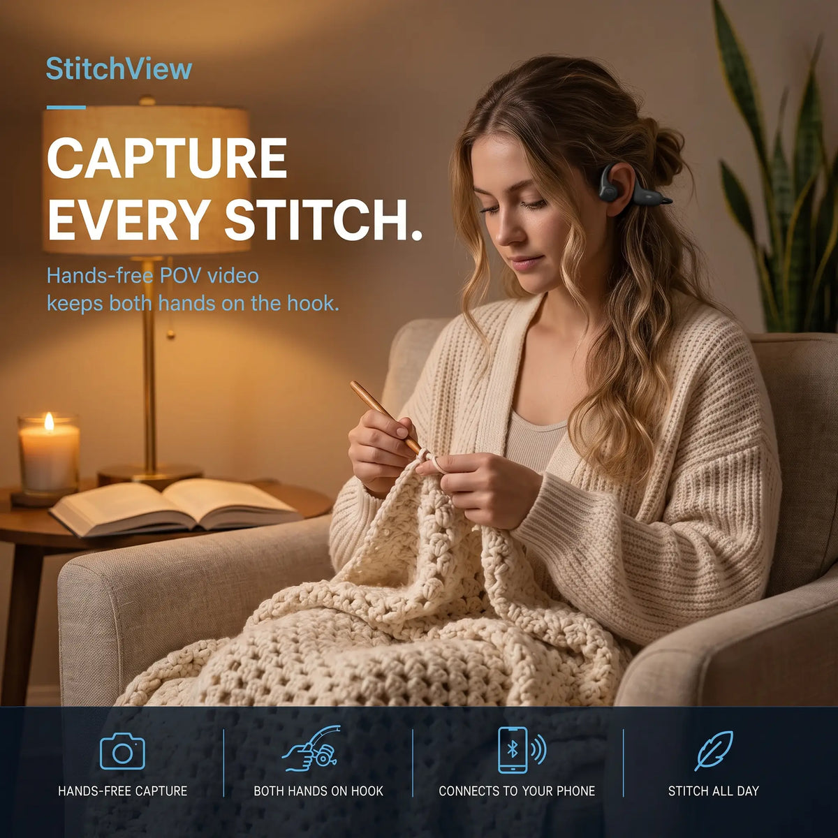 StitchView Camera Earbuds