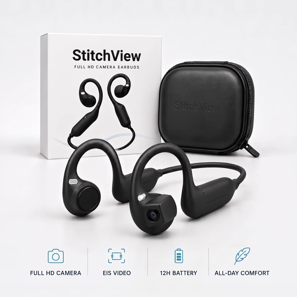 StitchView Camera Earbuds